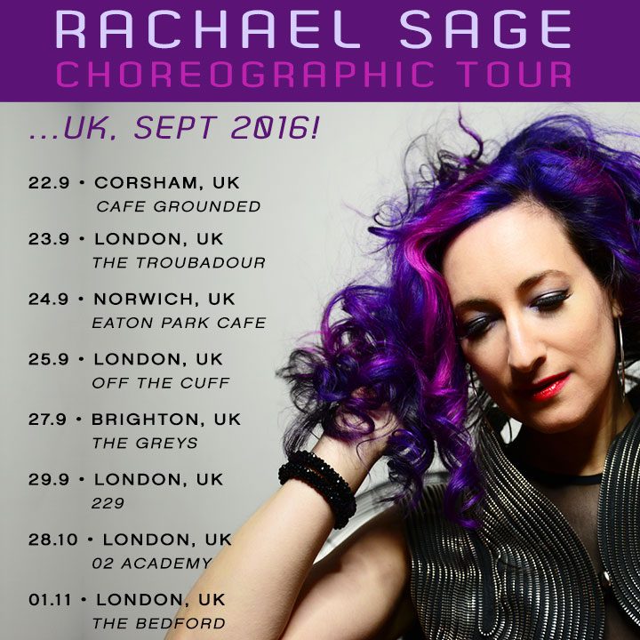 September 2016 UK Tour